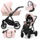 Kunert IVENTO 3in1 multifunktionaler Kinderwagen - Smoky Pink