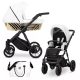 Kunert IVENTO GLAM 3in1 multifunktionaler Kinderwagen - White Pearl 
