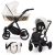 Kunert IVENTO GLAM 3in1 Multifunktions-Kinderwagen - White Style
