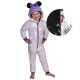Disney Minnie Purple sötétben világító gyerek hosszú pizsama, overál 5 - 6 év / 110 - 116 cm
