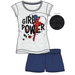   Katicabogár és Fekete macska kalandjai Power gyerek rövid pizsama 5 - 6 év / 110 - 116 cm