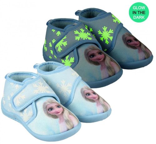 Disney Jégvarázs Elsa sötétben világító Benti cipő 23