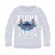 Disney Lilo és Stitch, A csillagkutya Athletic Grey gyerek hosszú póló, felső 3 év / 98 cm