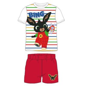 Bing Streaky Red gyerek rövid pizsama 2 év / 92 cm