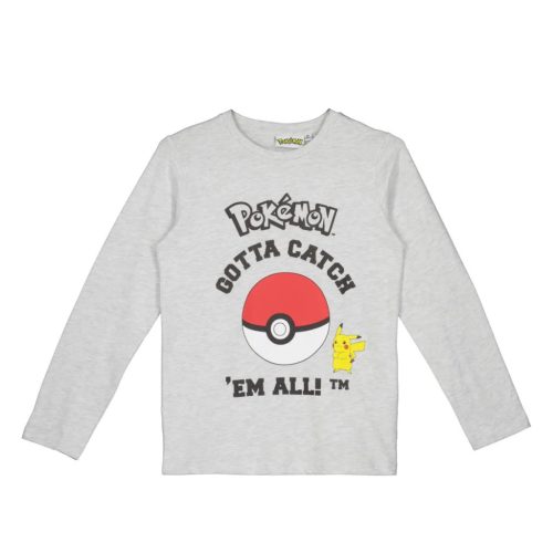 Pokémon Catch gyerek hosszú ujjú póló, felső 6 év / 116 cm