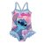 Disney Lilo és Stitch, A csillagkutya Bliss Blue gyerek fürdőruha, úszó 7 - 8 év / 122 - 128 cm