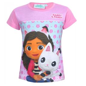   Gabi babaháza Pandy  Light Pink gyerek rövid póló, felső 2 év / 92 cm