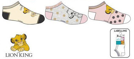 Disney Az Oroszlánkirály Nala gyerek titokzokni 31/34