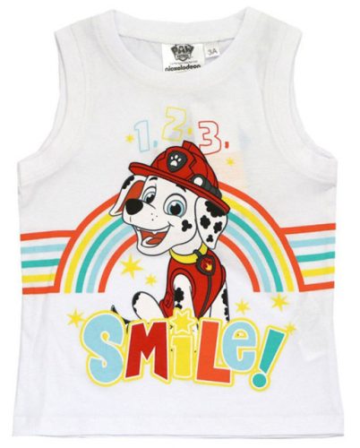 Mancs Őrjárat Smile gyerek rövid póló, felső 5 év / 110 cm