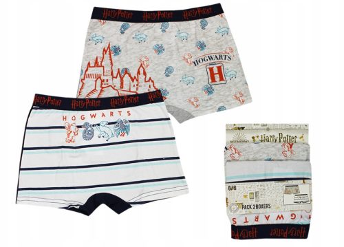Harry Potter Castle gyerek boxeralsó 2 darab/csomag 8 - 10 év / 128 - 140 cm