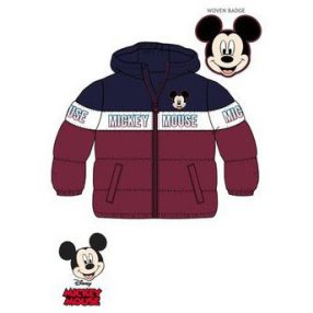 Disney Mickey Burgundy baba bélelt kabát 6 hó