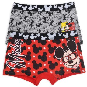   Disney Mickey Red gyerek boxeralsó 2 darab/csomag 6 - 8 év / 116 - 128 cm