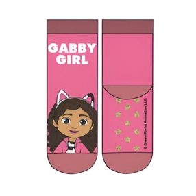   Gabi babaháza Girls Pink gyerek vastag csúszásgátlós zokni 23/26