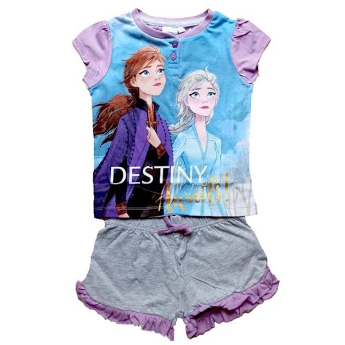 Disney Jégvarázs Destiny gyerek rövid pizsama Díszdobozban 3 év / 98 cm