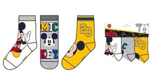 Disney Mickey Classic 28 gyerek zokni 31/34