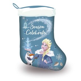   Disney Jégvarázs Celebrate Karácsonyi kandalló zokni, csizma 42 cm