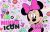 Disney Minnie She is iconic tányéralátét 43x28 cm