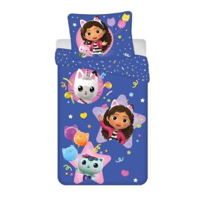   Gabi babaháza Meowgical ágyneműhuzat 140×200cm, 63×63 cm microfibre