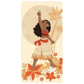   Disney Vaiana Gaia Stone fürdőlepedő, strand törölköző 70x140cm (Fast Dry)