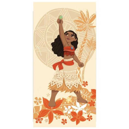 Disney Vaiana Gaia Stone fürdőlepedő, strand törölköző 70x140cm (Fast Dry)