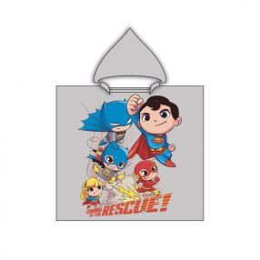   Batman DC Heroes Unite strand törölköző poncsó 55x110 cm (Fast Dry)