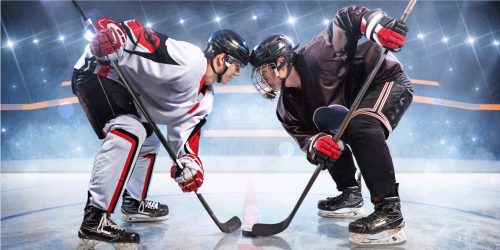 Jégkorong Inception fürdőlepedő, strand törölköző 70x140cm