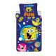 SpongyaBob Fun gyerek, ovis ágyneműhuzat 100×135cm, 40×60 cm