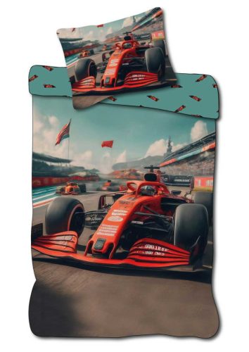 Forma 1 Race ágyneműhuzat 140×200cm, 70×90 cm