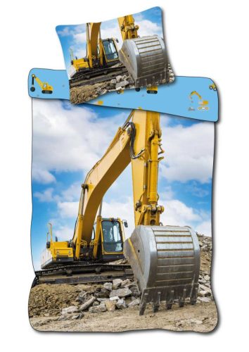 Építkezés Power gyerek, ovis ágyneműhuzat 100×135cm, 40×60 cm