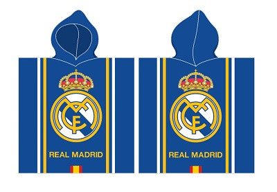 Real Madrid Galácticos strand törölköző poncsó 55x110 cm