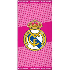  Real Madrid Pink fürdőlepedő, strand törölköző 70x140cm