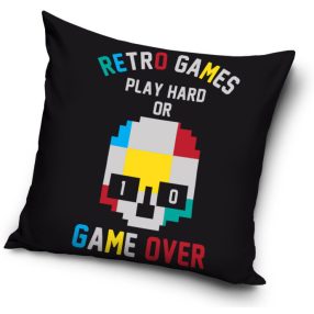 Gamer Retro Games párnahuzat 40x40 cm