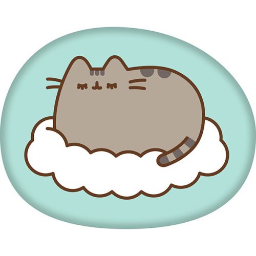 Pusheen Cloud formapárna, díszpárna 40 cm Velúr