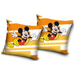 Disney Mickey Orange párnahuzat 40x40 cm Velúr