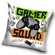 Gamer Squad párna, díszpárna 40 x 40 cm