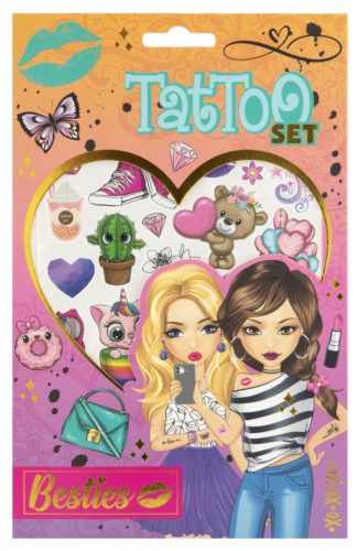 Csajos Besties tetkó szett 2 ív