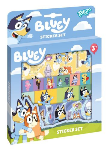 Bluey Home matrica szett