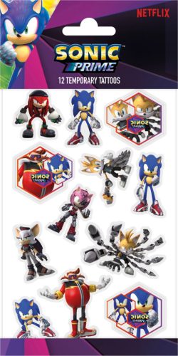 Sonic a sündisznó Prime tetkó 12 db-os