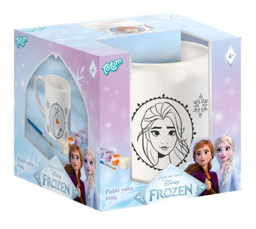 Disney Jégvarázs Destiny festhető porcelán bögre 235 ml Díszdobozban