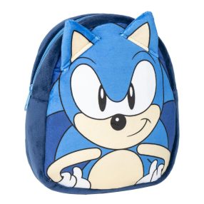   Sonic a sündisznó Spin Dash plüss hátizsák, táska 22 cm