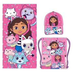   Gabi babaháza Serpentine törölköző, tornazsák, baseball sapka szett