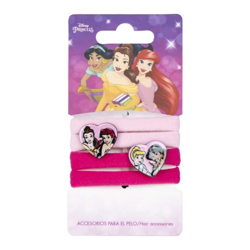 Disney Hercegnők Besties hajgumi szett 4 db-os