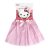 Hello Kitty Pink gyerek szoknya és hajpánt szett 3 - 8 év / 98 - 128 cm