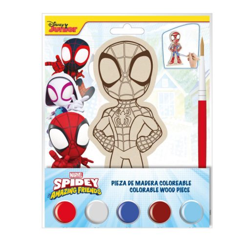 Pókember Spidey festhető fa figura