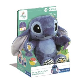   Disney Lilo és Stitch, A csillagkutya interaktív plüss játék Calm & Play Clementoni