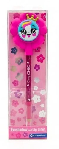 Crazy Chic Pink szemhéjpúder és szájkontúr ceruza Clementoni