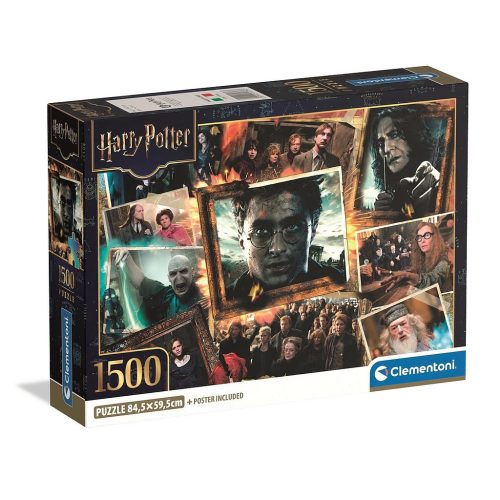 Harry Potter Storyboard 1500 db-os Compact puzzle Clementoni