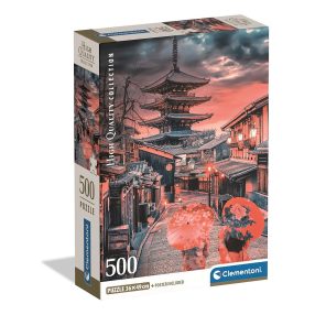 Japán Evening in Kyoto 500 db-os Compact puzzle Clementoni