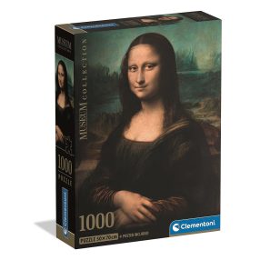 Művészet Mona Lisa 1000 db-os Compact puzzle Clementoni