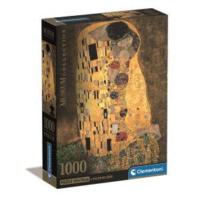 Művészet The Kiss 1000 db-os Compact puzzle Clementoni